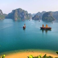 Vietnam Lan islet